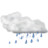 Status weather showers scattered